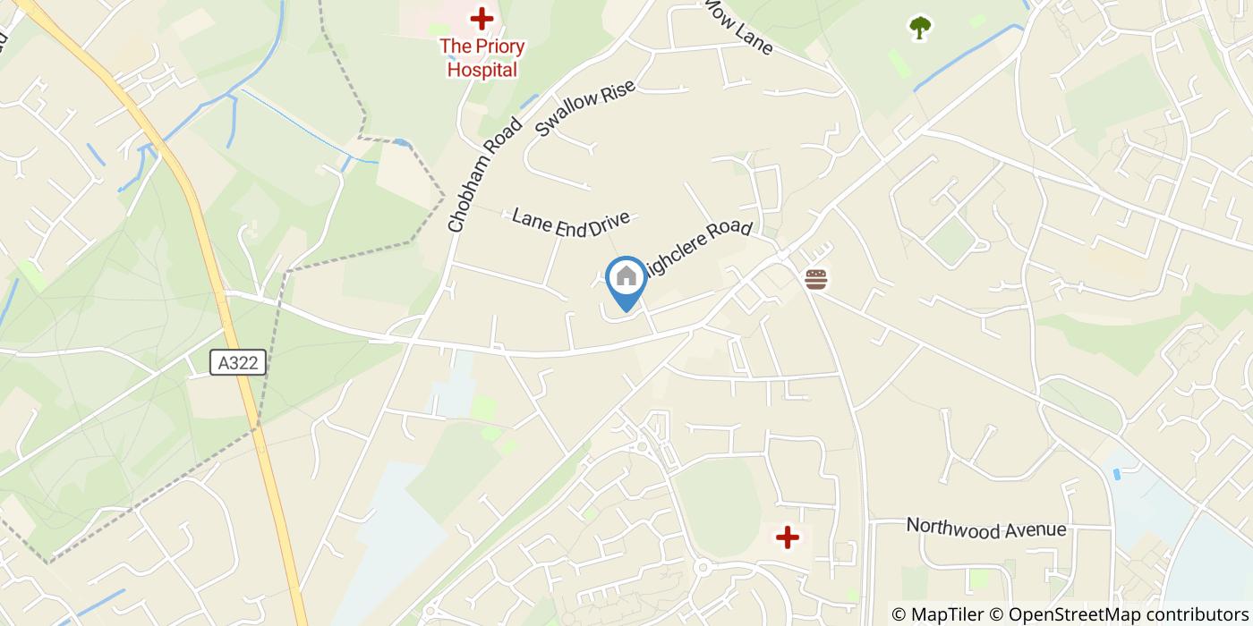 1 Bed Flat, Highclere Court, GU21