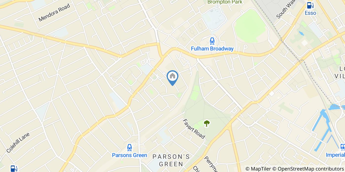 Room in a Shared House, Pulton Place, SW6