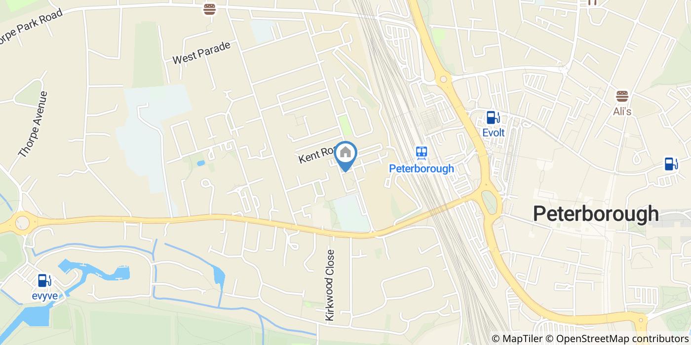2 Bed Flat, Underwood Close, PE3