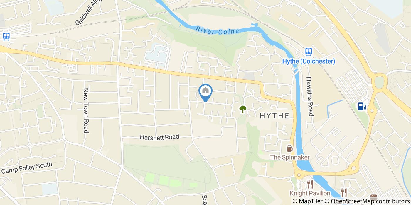 2 Bed Terraced House, Lenz Close, CO1