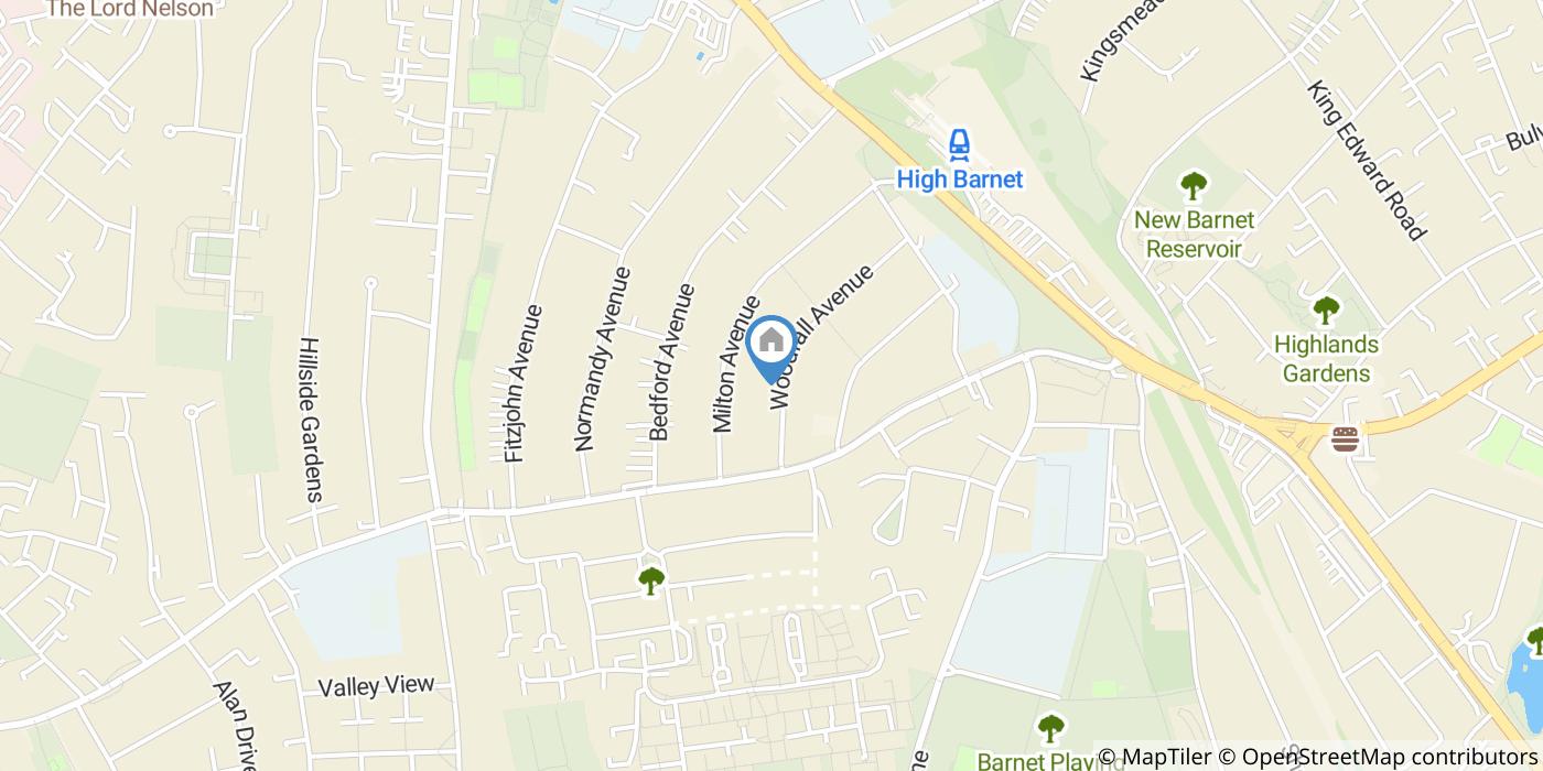 3 Bed End Terrace, Woodfall Avenue, EN5