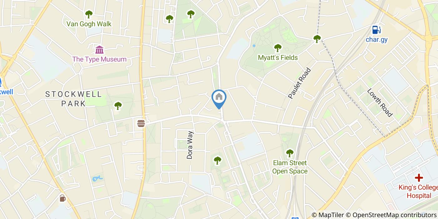 London - Studio Flat, Akerman Road, SW9 - To Rent Now for £1,200.00 p/m