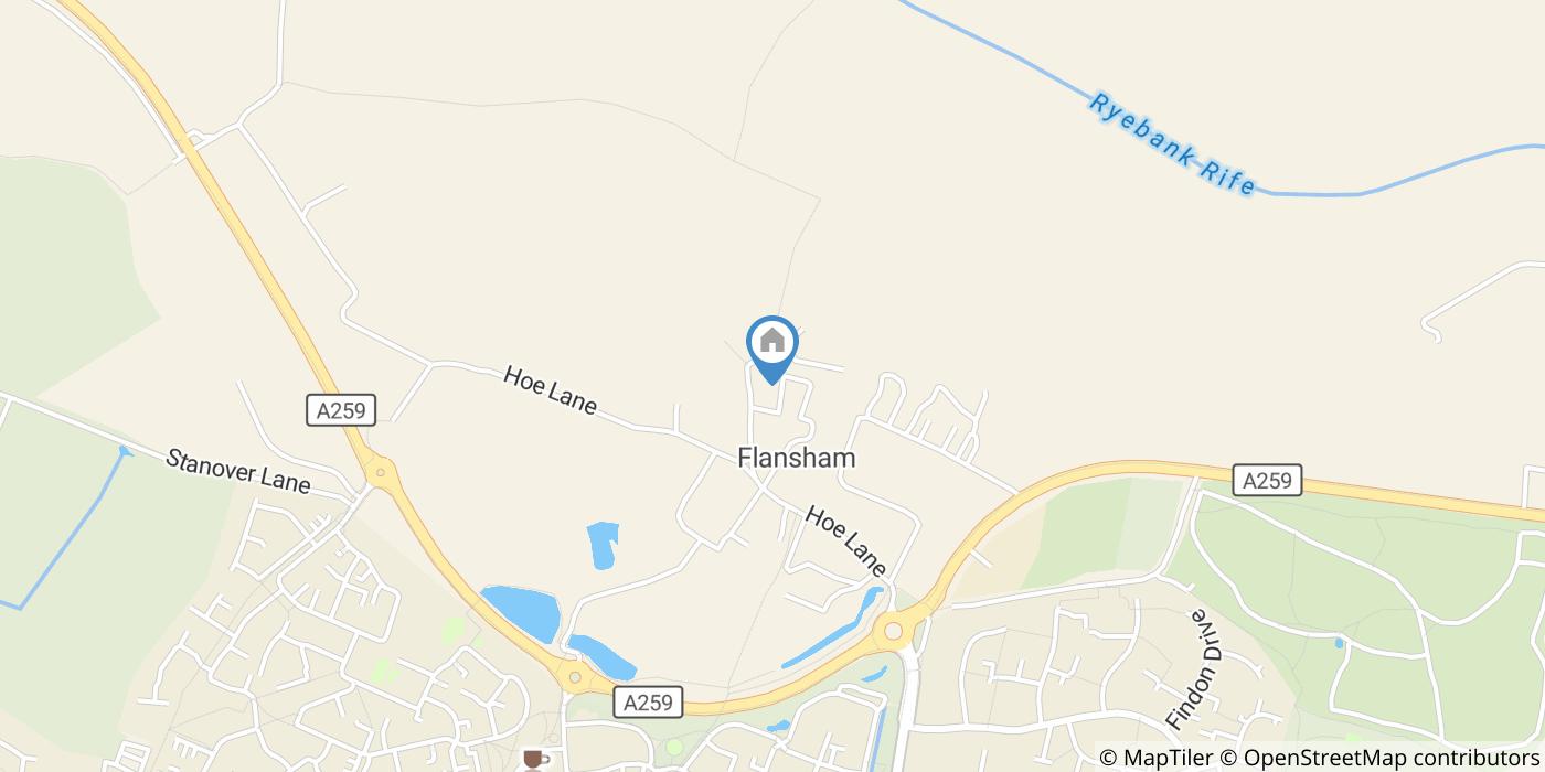 2 Bed Semi-Detached House, Hoe Lane, PO22