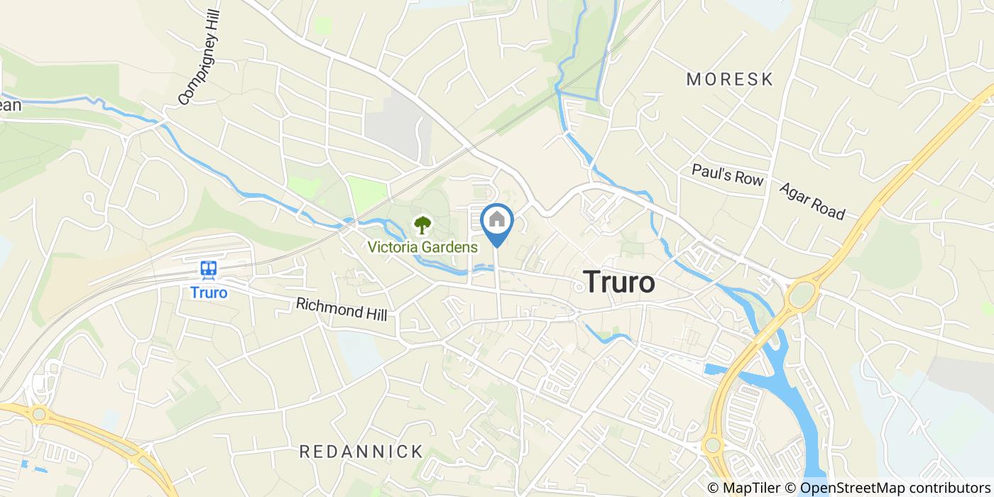 Truro - Room in a Shared House, Castle Street, TR1 - To Rent Now for £ ...