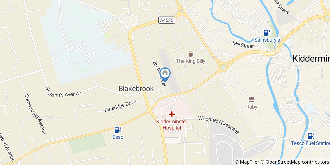 3 Bed Terraced House, Brook St, DY11