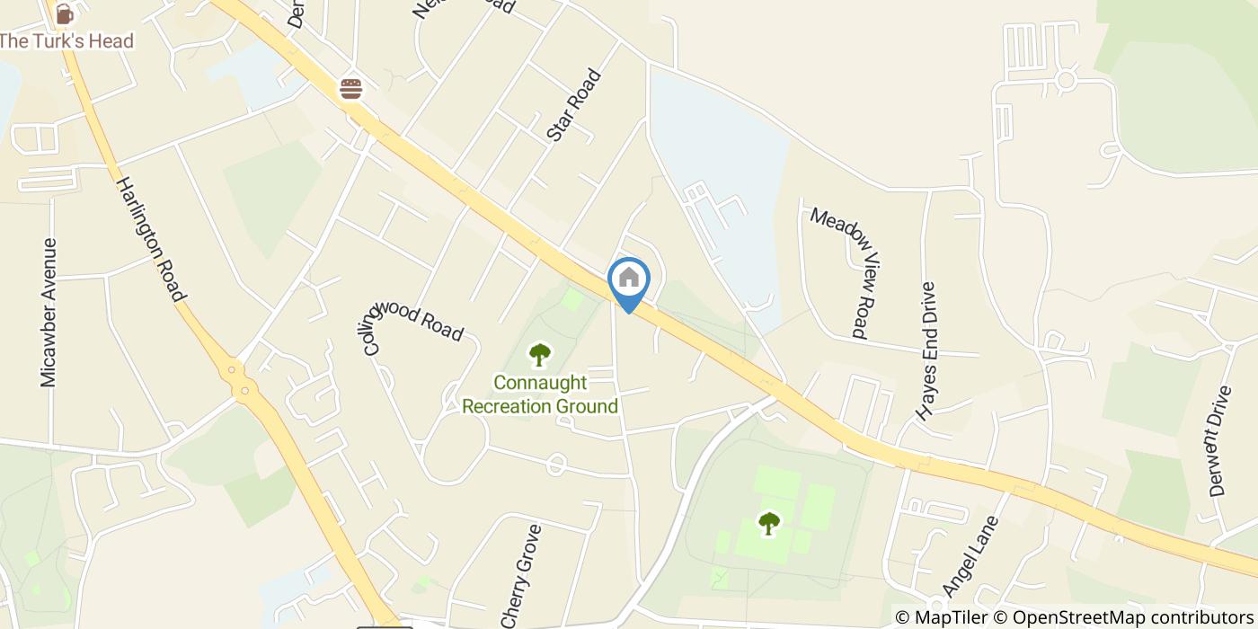 1 Bed Flat, Connaught Heights, UB10