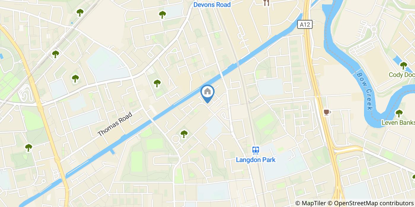 1 Bed Flat, Gent Court, E14