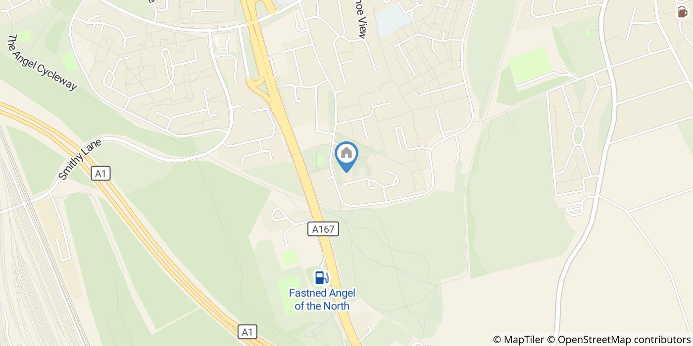 1 Bed Flat, Ripley Court, NE9