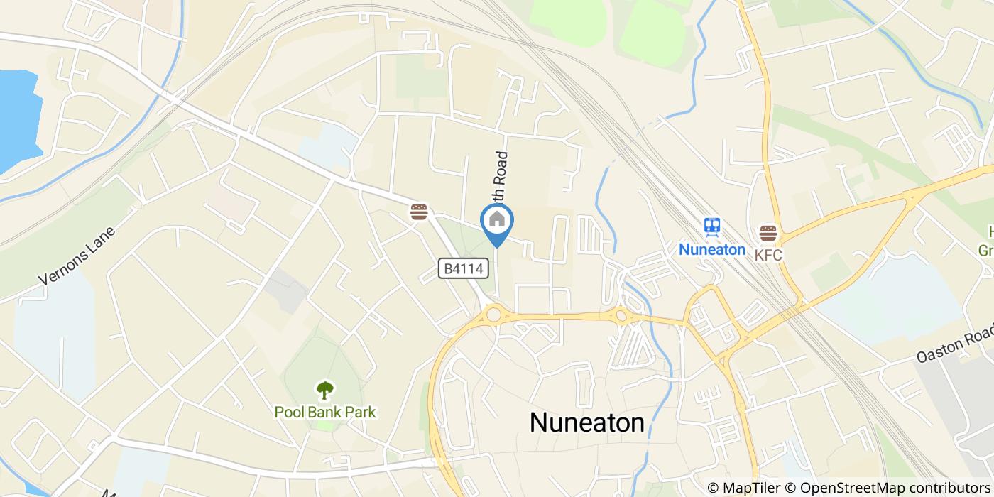 2 Bed Terraced House, Graham St, CV11