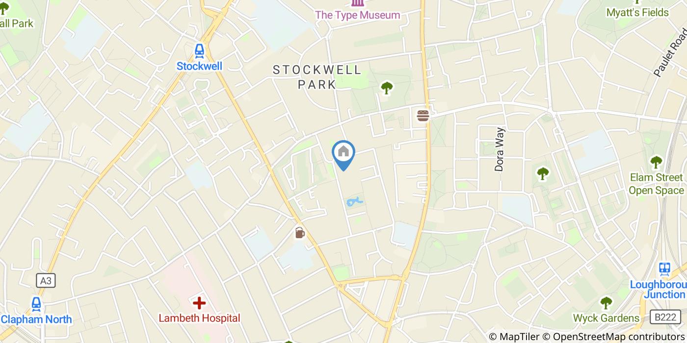 London - Room in a Shared Flat, Crowhurst House, SW9 - To Rent Now for ...