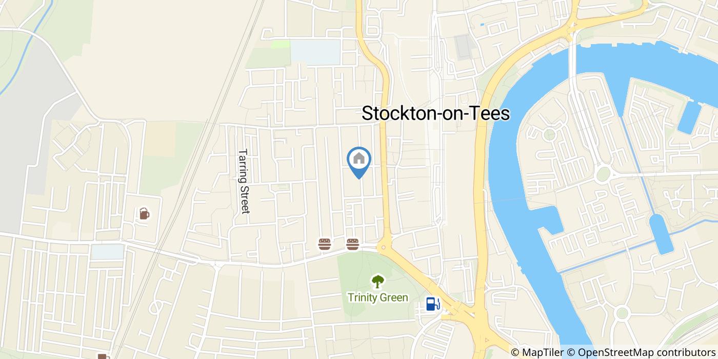 2 Bed Flat, Brunswick St, TS18