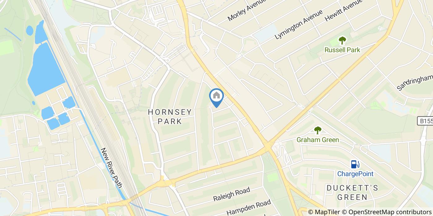 Studio Flat, Courcy Road, N8