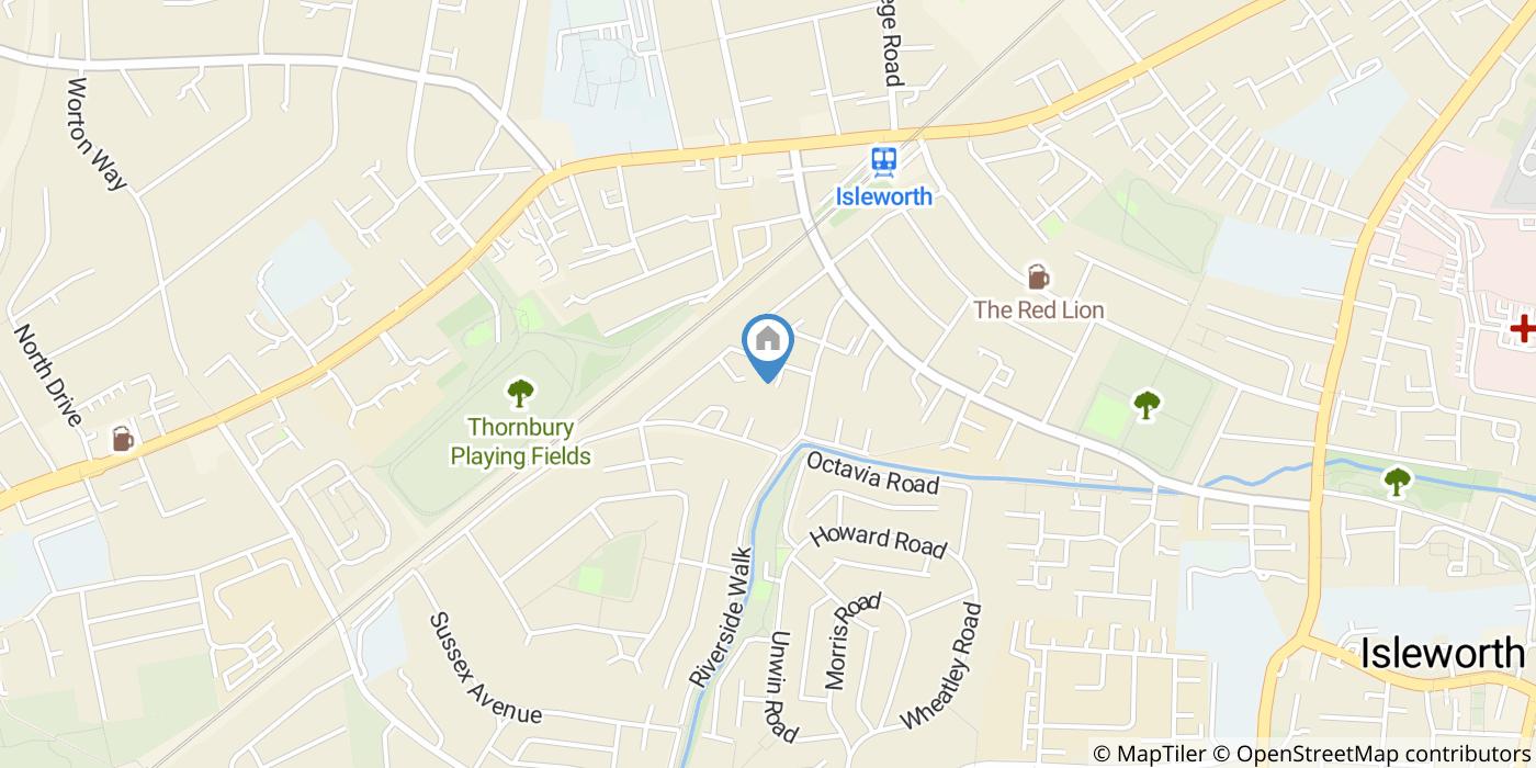 2 Bed Flat, Woodlands Grove, TW7