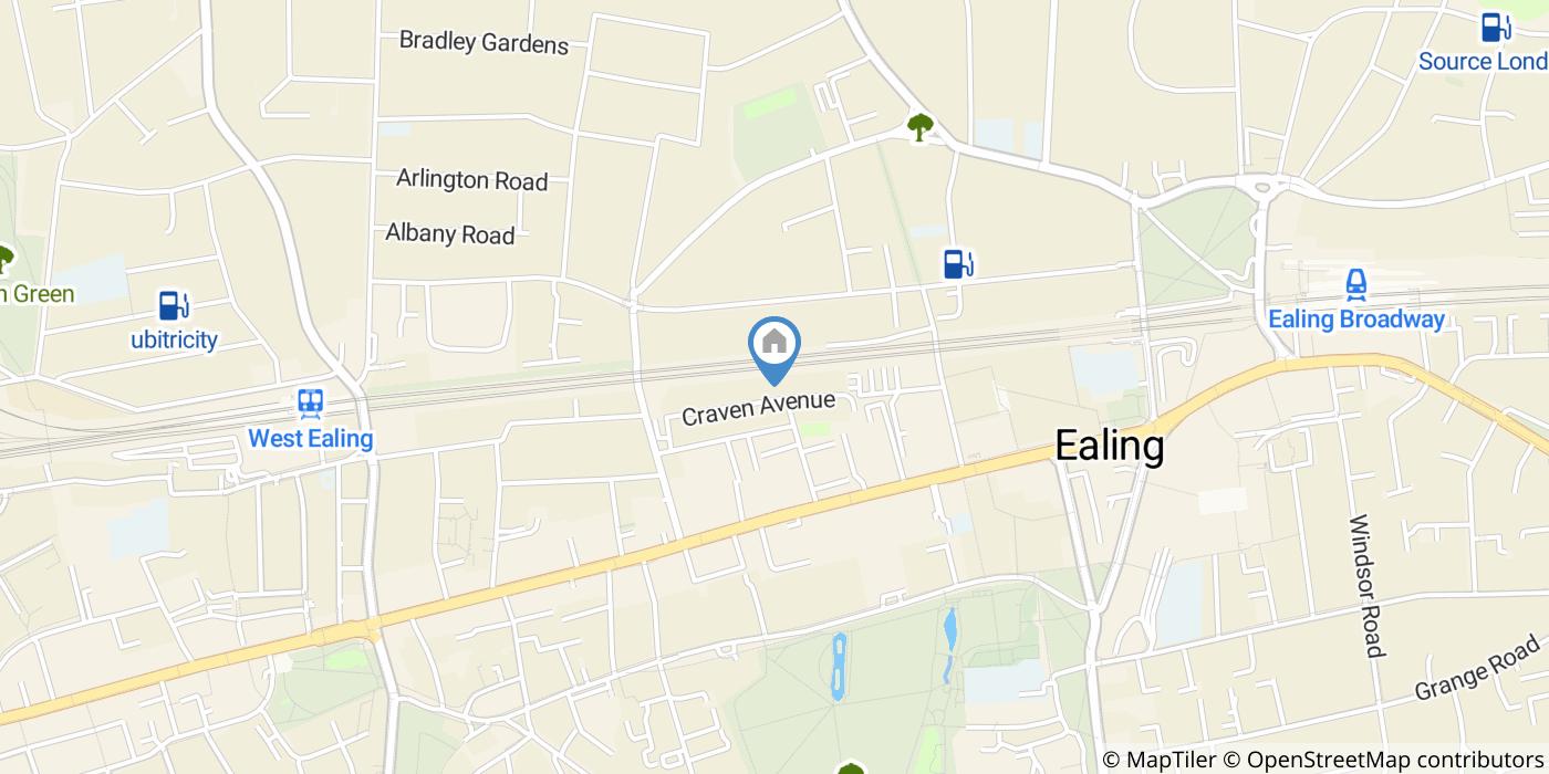 2 Bed Flat, Craven Avenue, W5