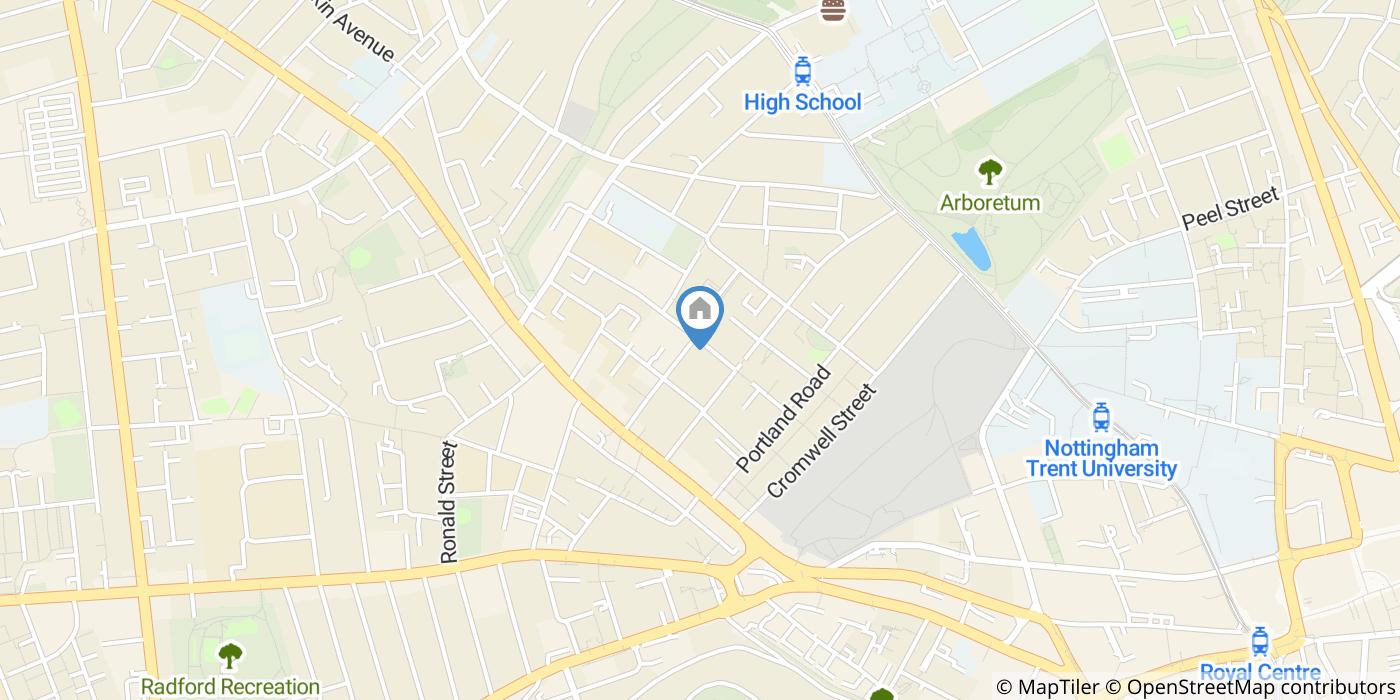 Room in a Shared Flat, Russell St, NG7