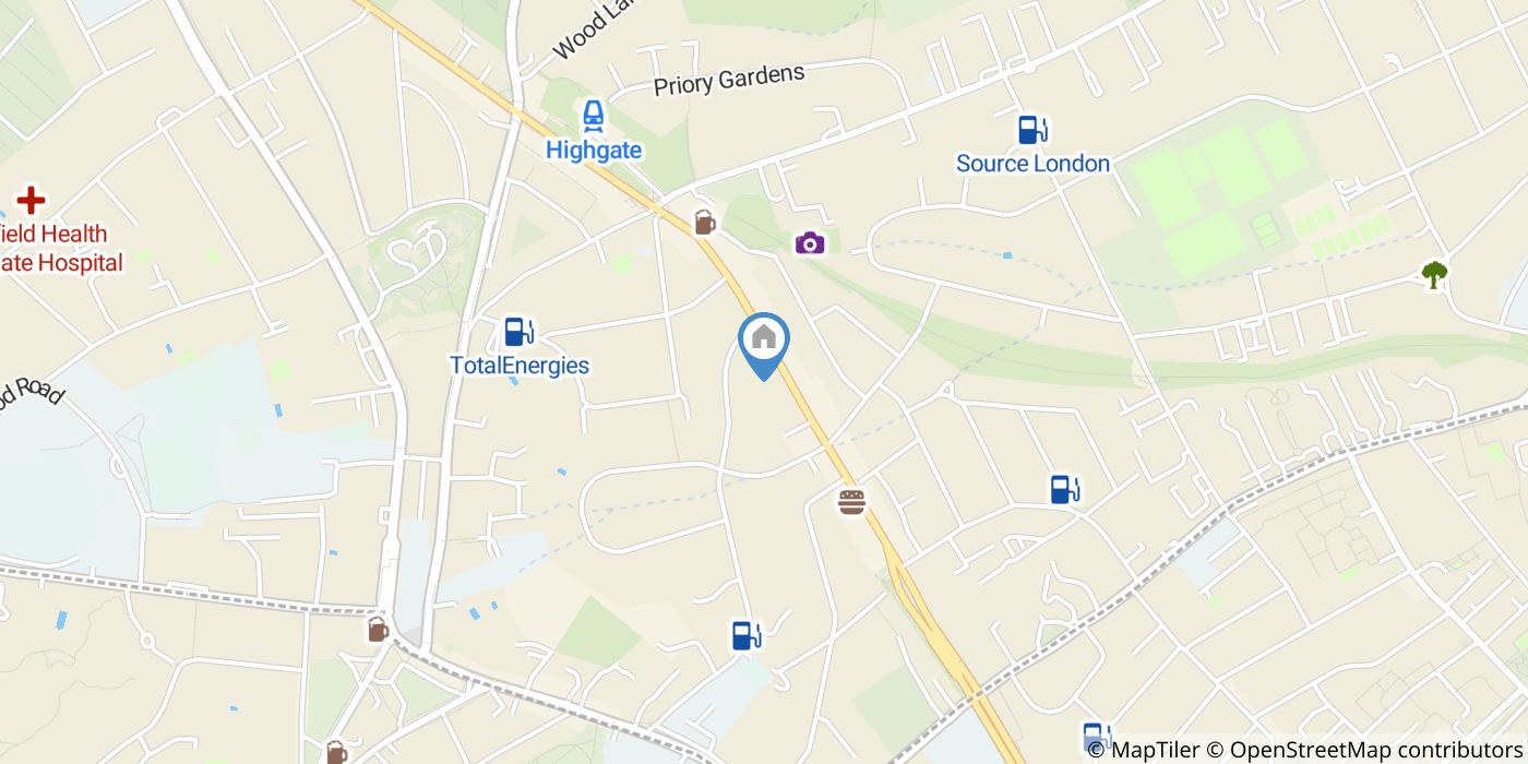 1 Bed Flat, Archway Road, N6