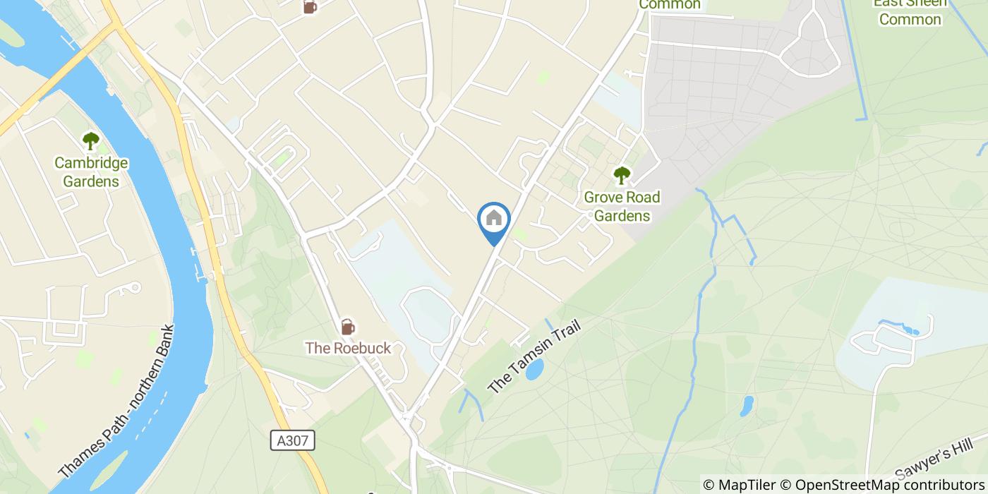 2 Bed Flat, Queens Road, TW10