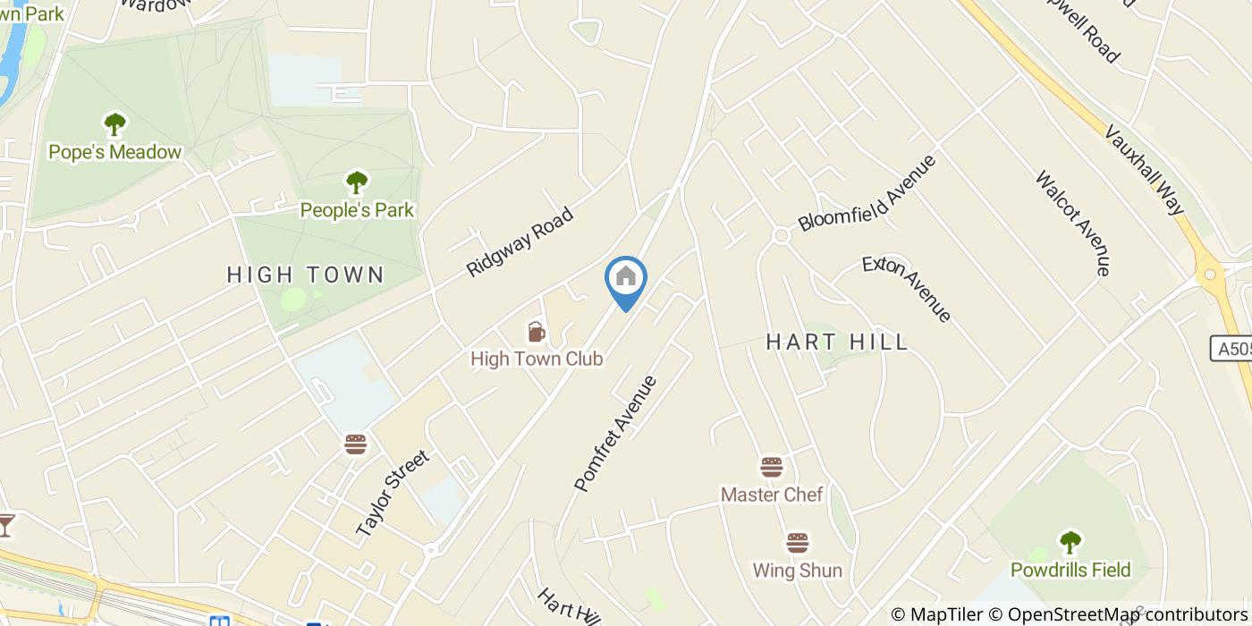 Studio Flat, Hilary Court, LU2