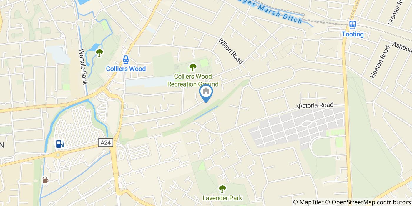 Room in a Shared House, Courtney Road, SW19