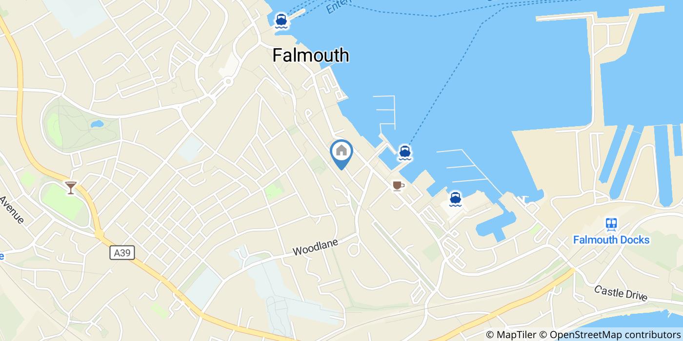3 Bed Flat, New St, TR11