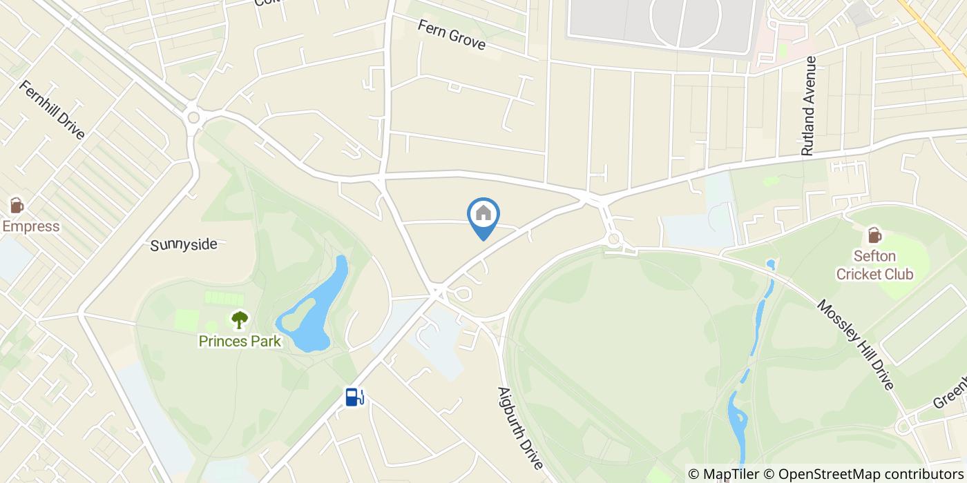 2 Bed Flat, Ullet Road, L17