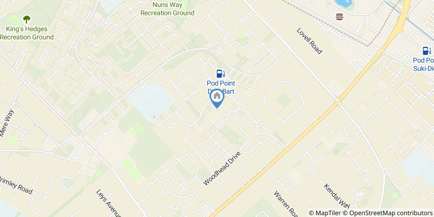 2 Bed Maisonette, Larkin Close, CB4