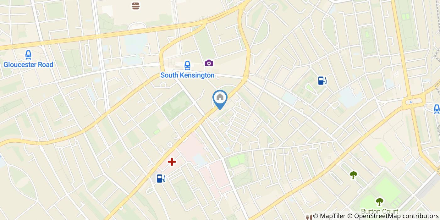 Studio Flat, Pelham Court, SW3