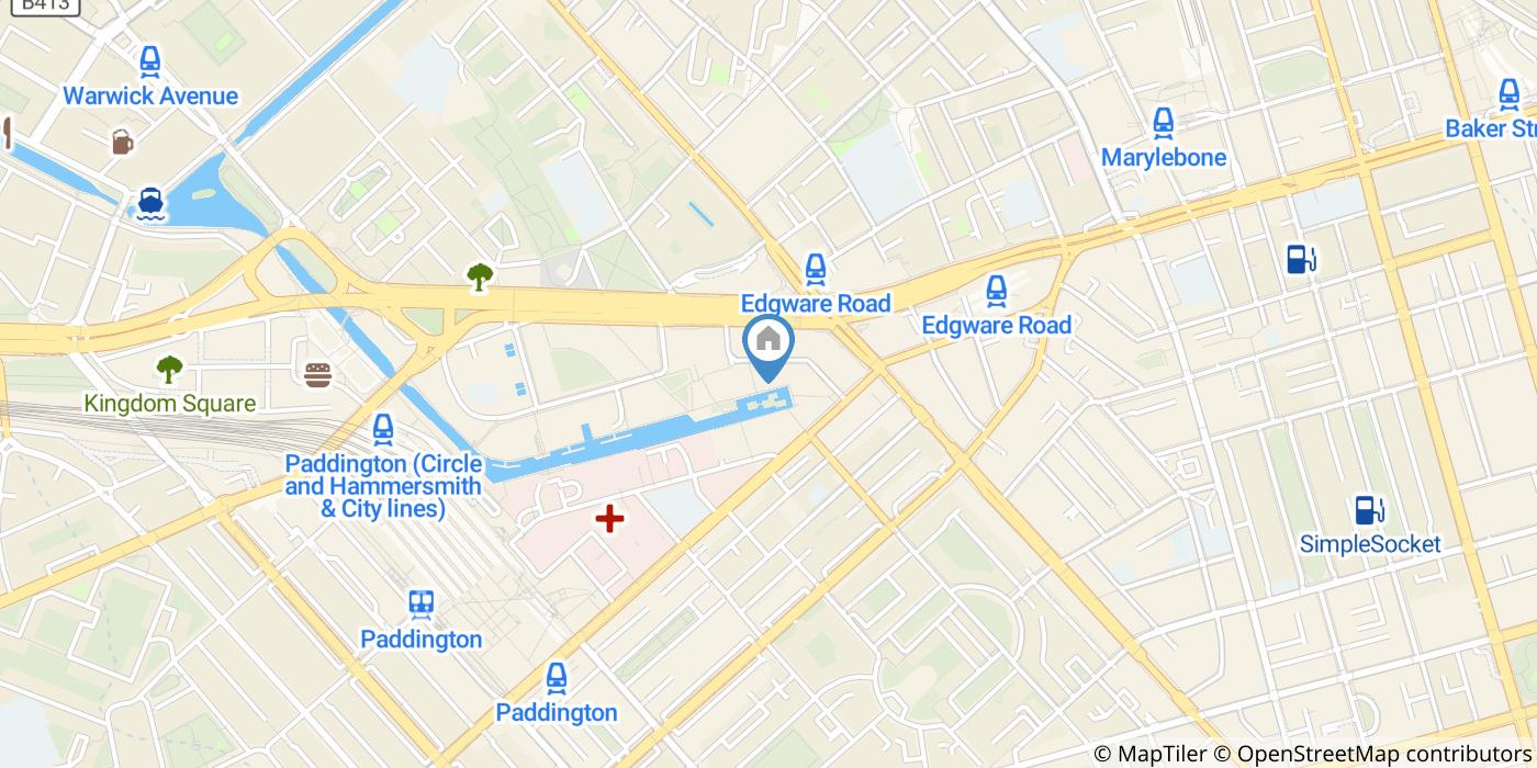 1 Bed Flat, Merchant Square East, W2