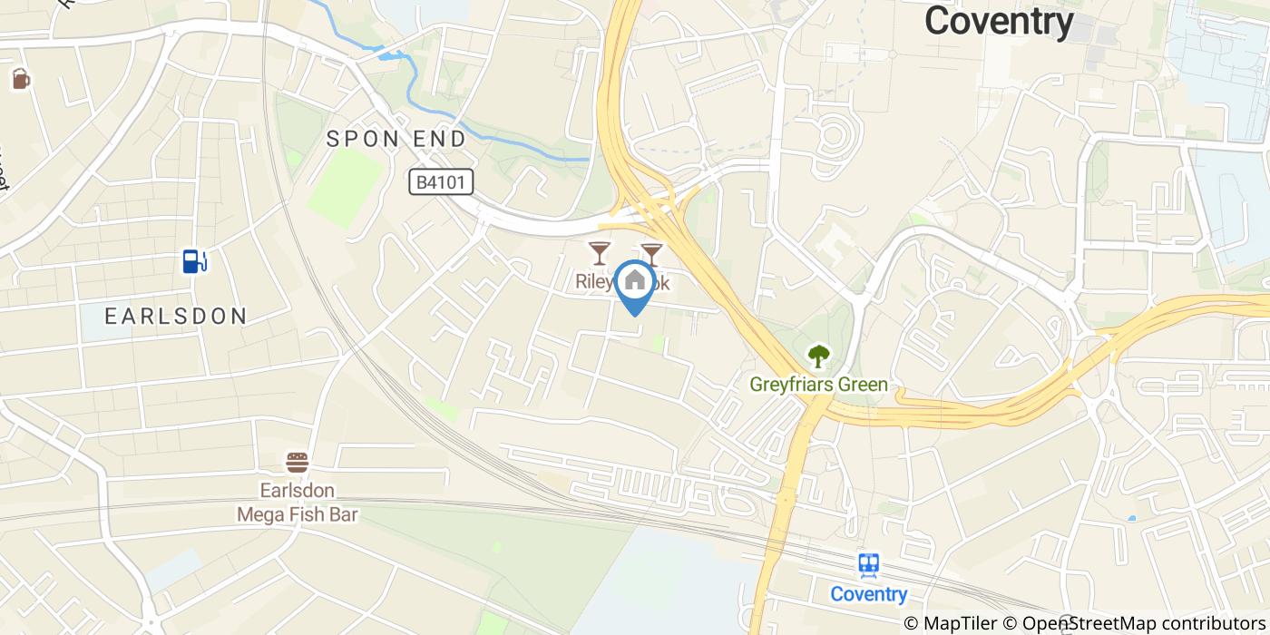 Studio Flat, Coventry, CV1