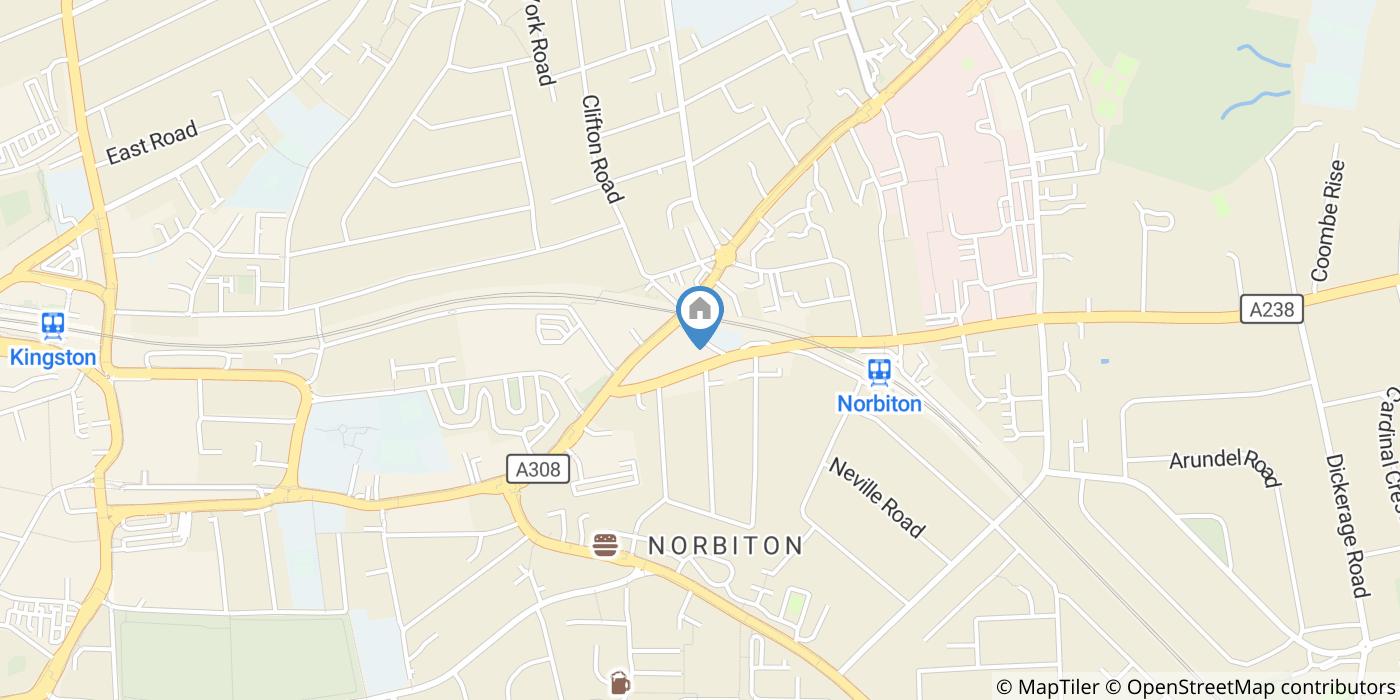 Room in a Shared House, Station Road, KT2