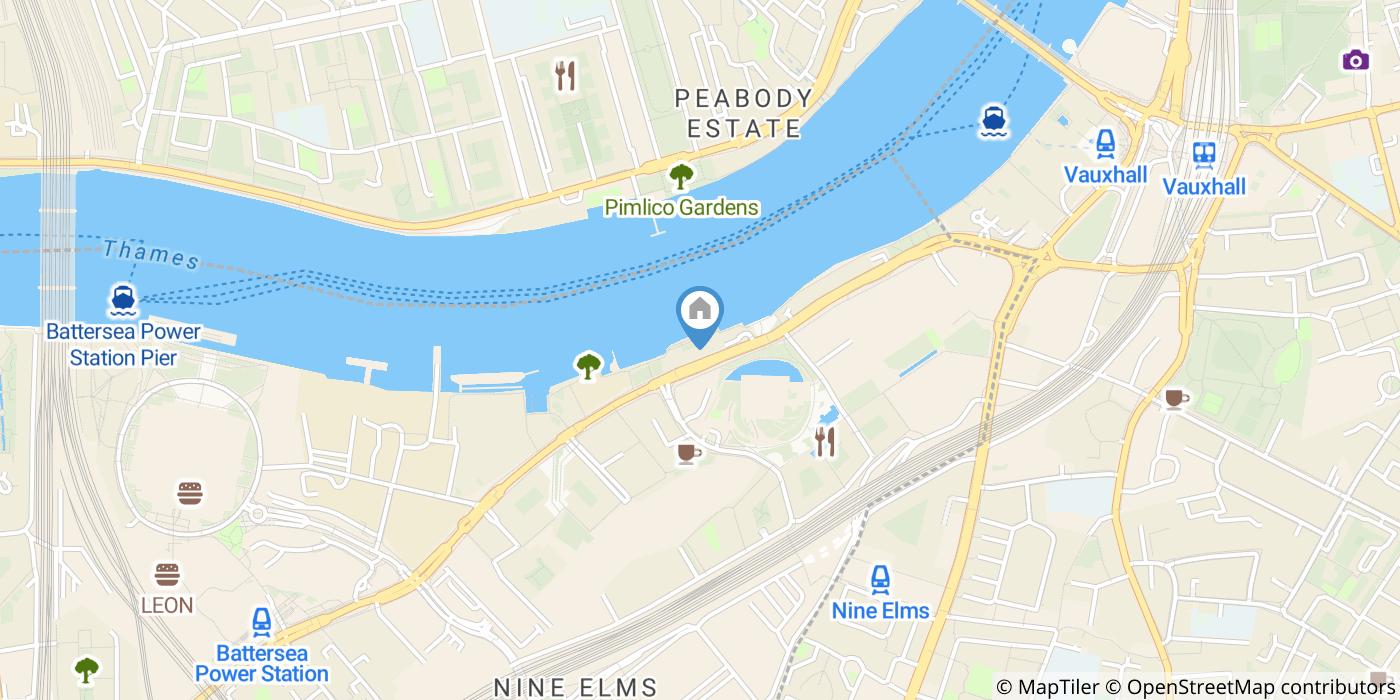 2 Bed Flat, Elm Quay Court, SW8