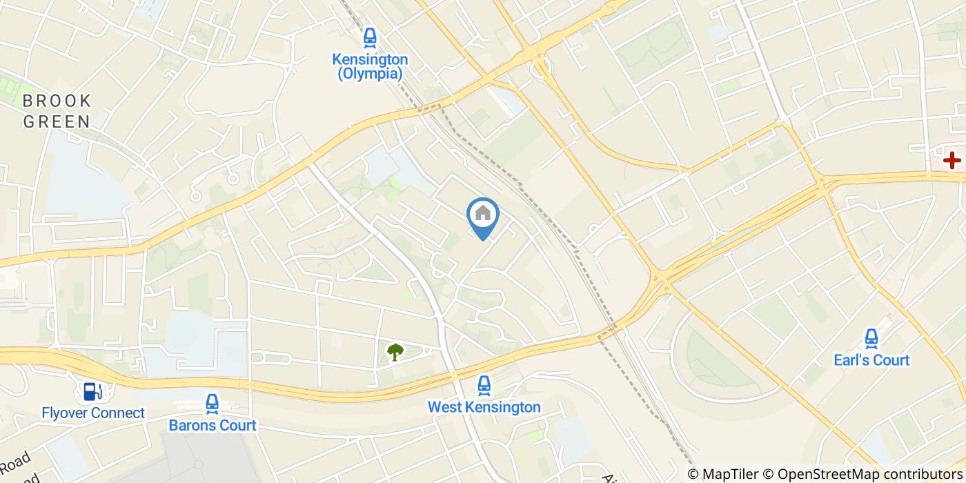Room in a Shared House, Avenue Gardens, W14