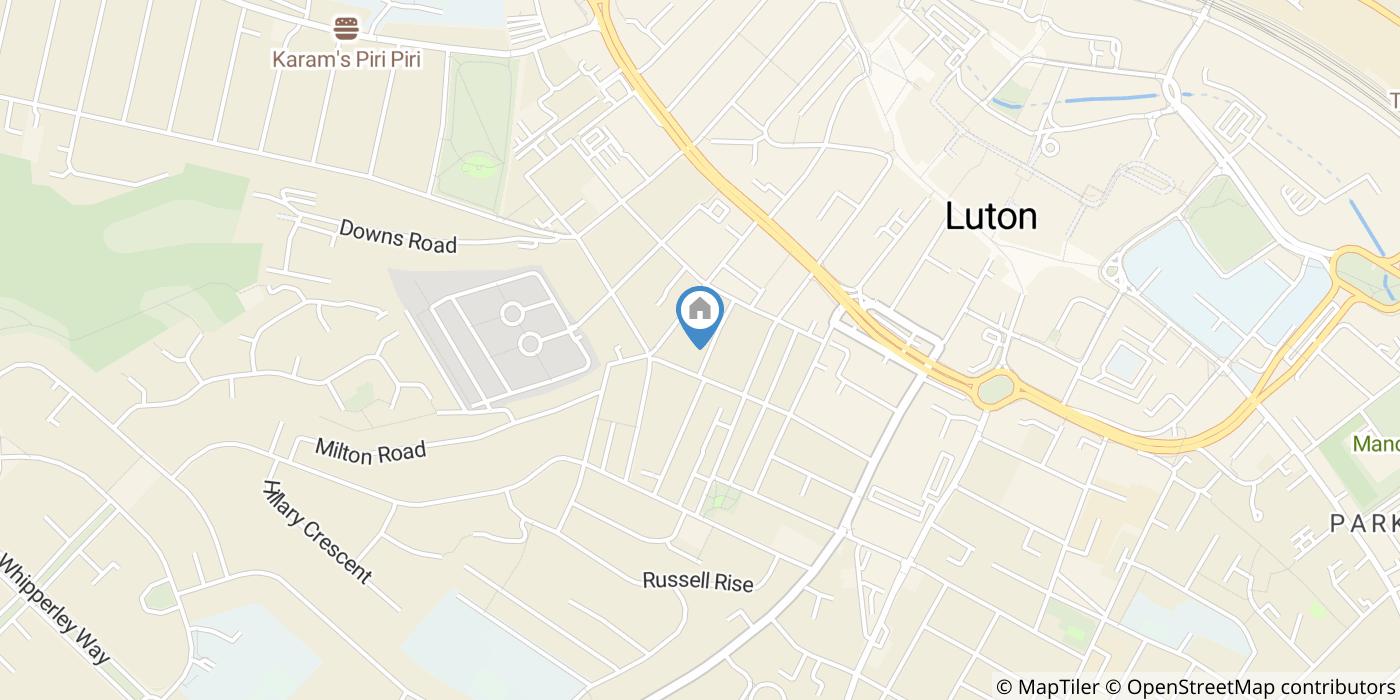 Studio Flat, Princess Street, LU1