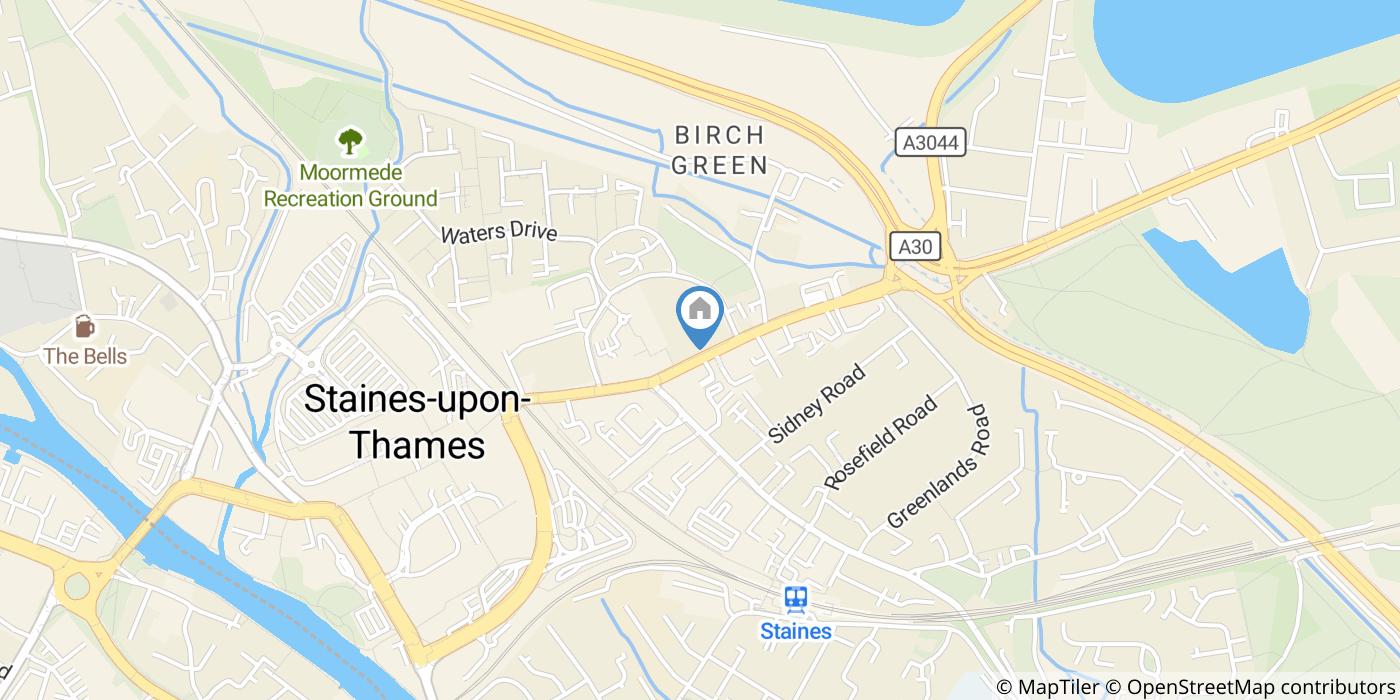 1 Bed Flat, Eden Grove, TW18