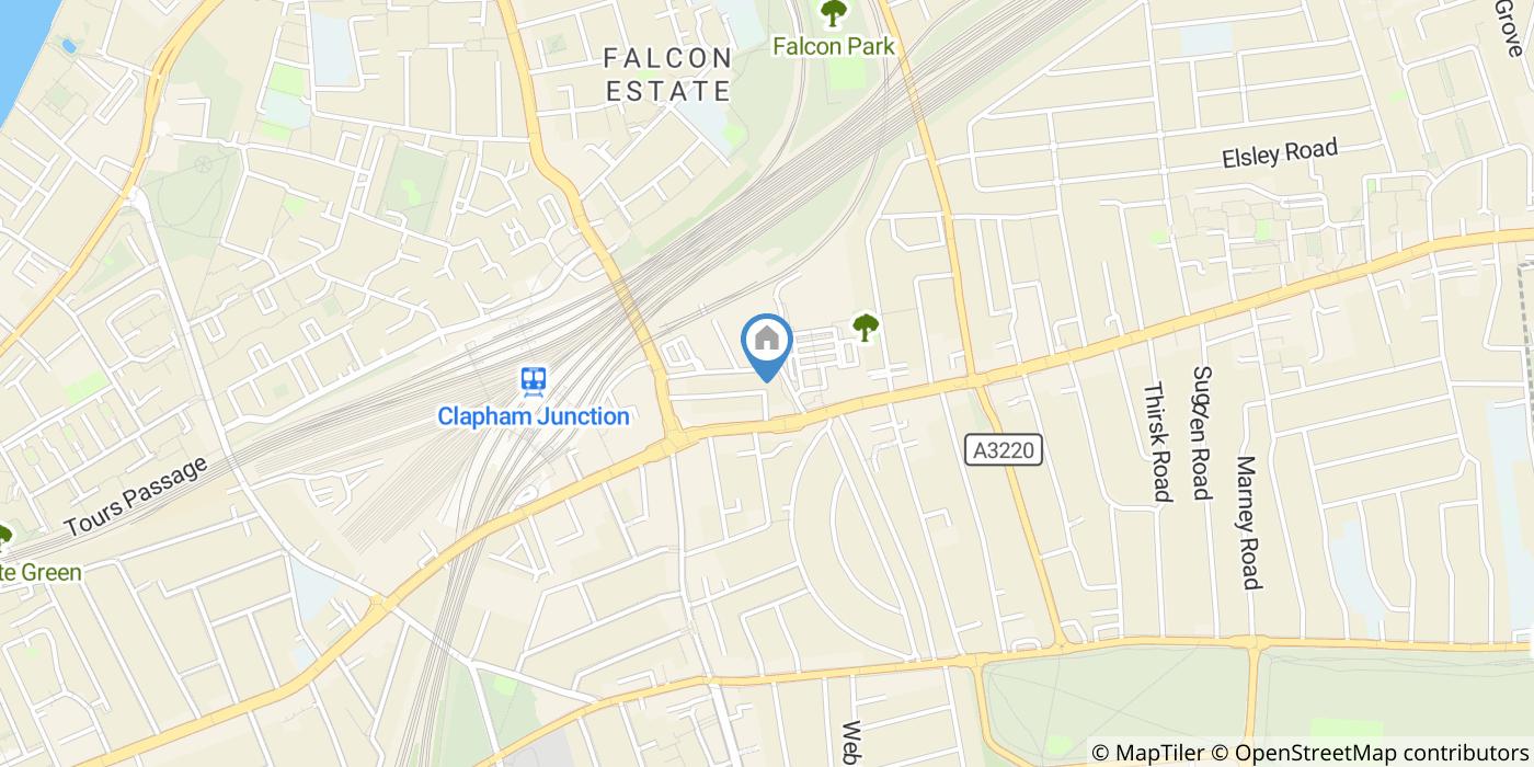 2 Bed Terraced House, Mossbury Road, SW11