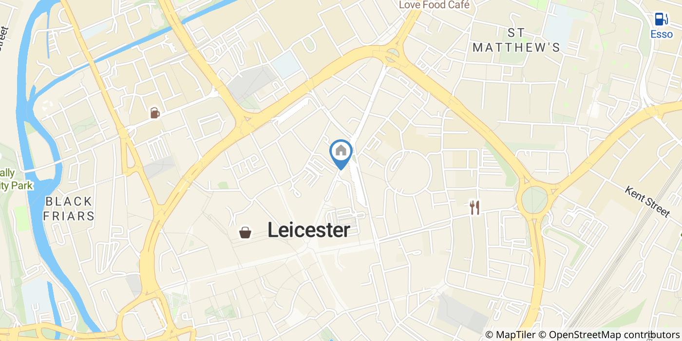 Studio Flat, Belgrave Gate, LE1