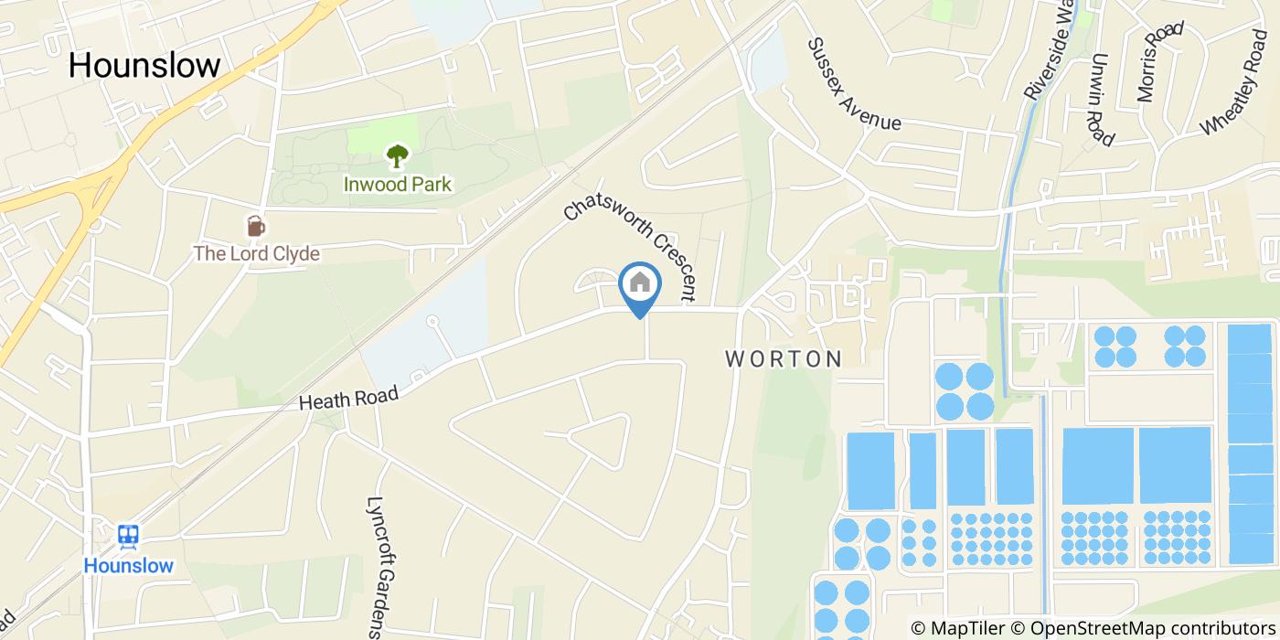 3 Bed Semi-Detached House, Heath Road, TW3