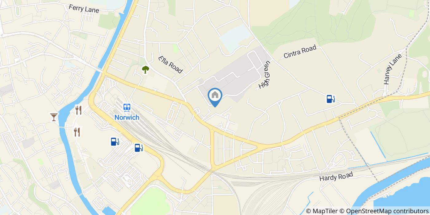2 Bed Flat, Tibbenham House, NR1