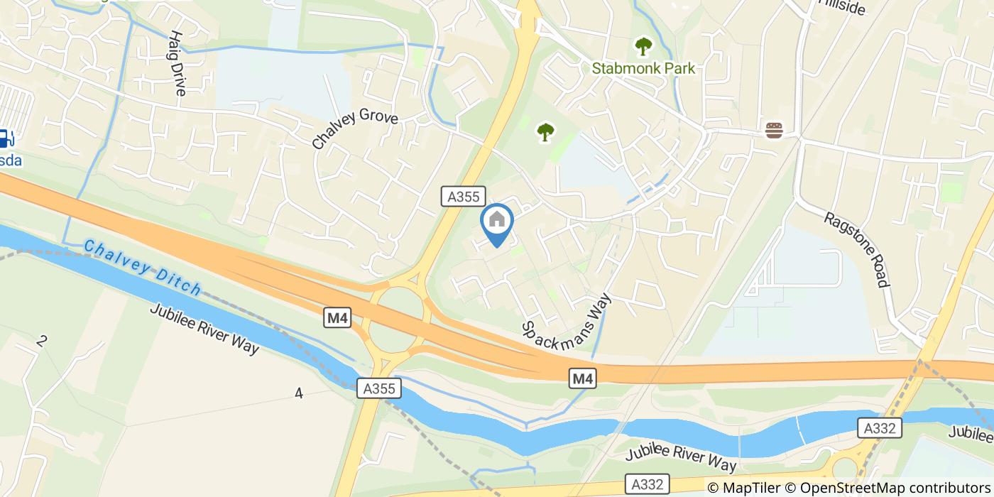 Slough - Room in a Shared House, Brammas Close, SL1 - To Rent Now for £ ...