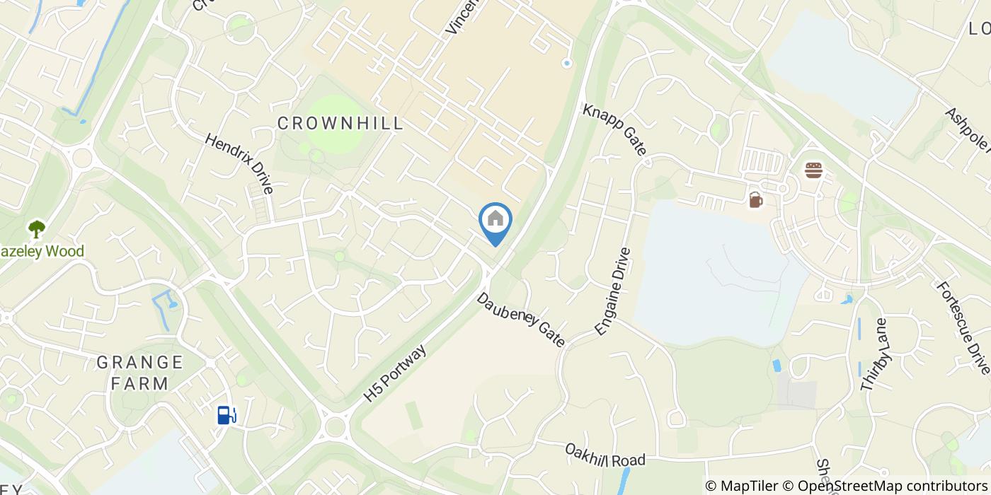 1 Bed Bungalow, Fury Court, MK8
