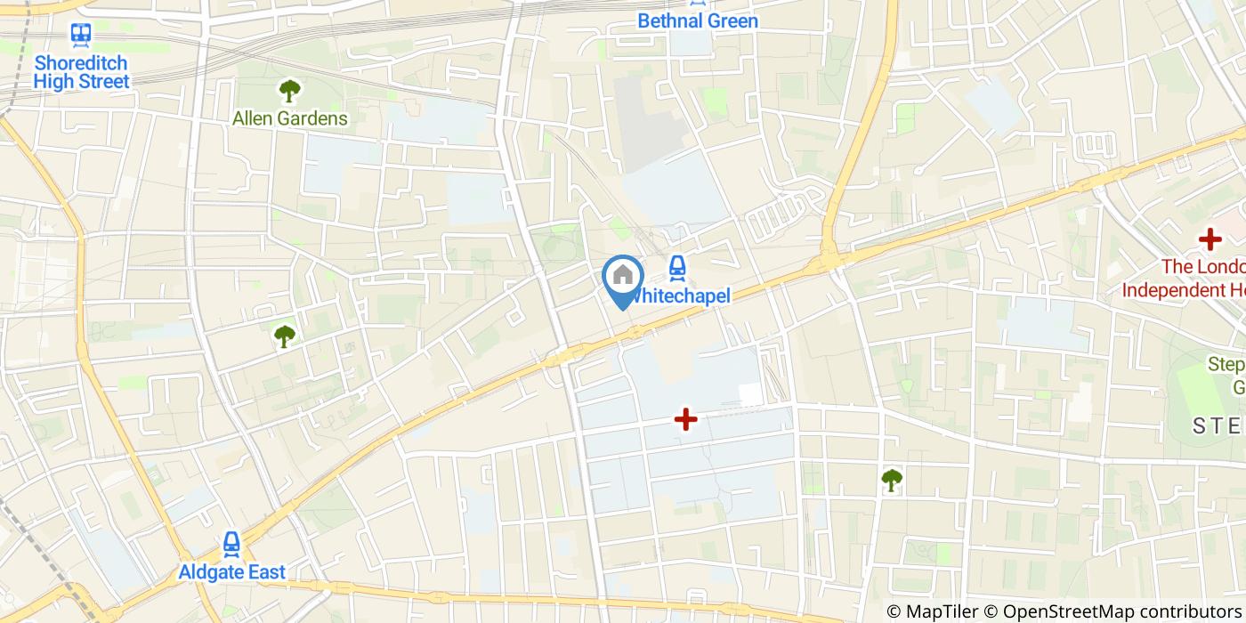 Room in a Shared Flat, Court Street, E1