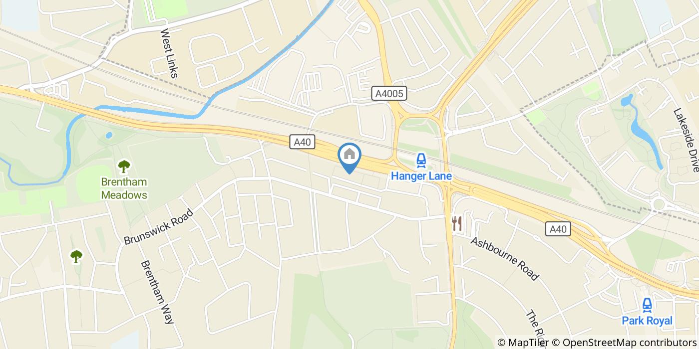 1 Bed Penthouse, Western Avenue, W5