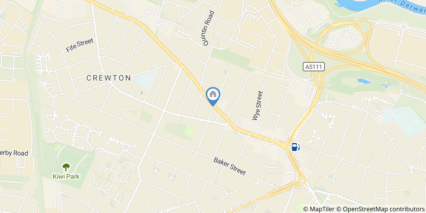 6 Bed Terraced House, London Road, DE24