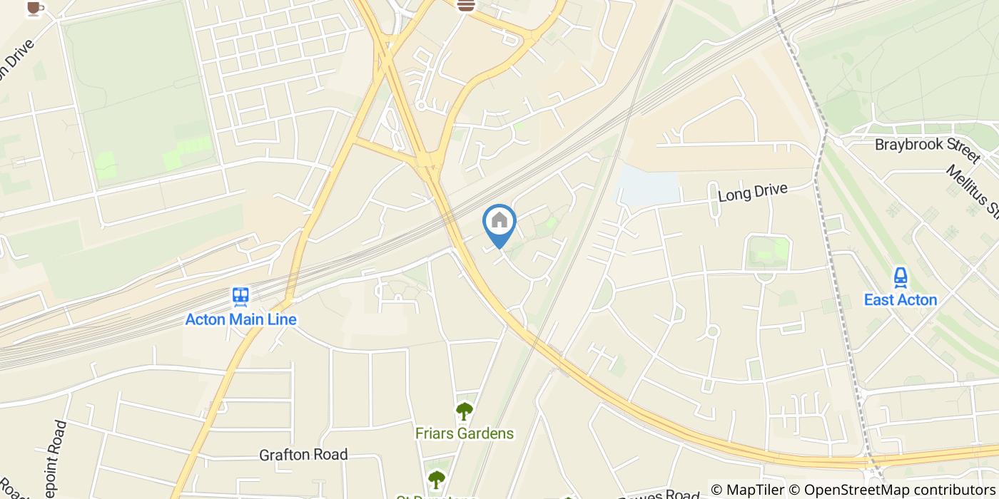 Studio Flat, Western Avenue, W3