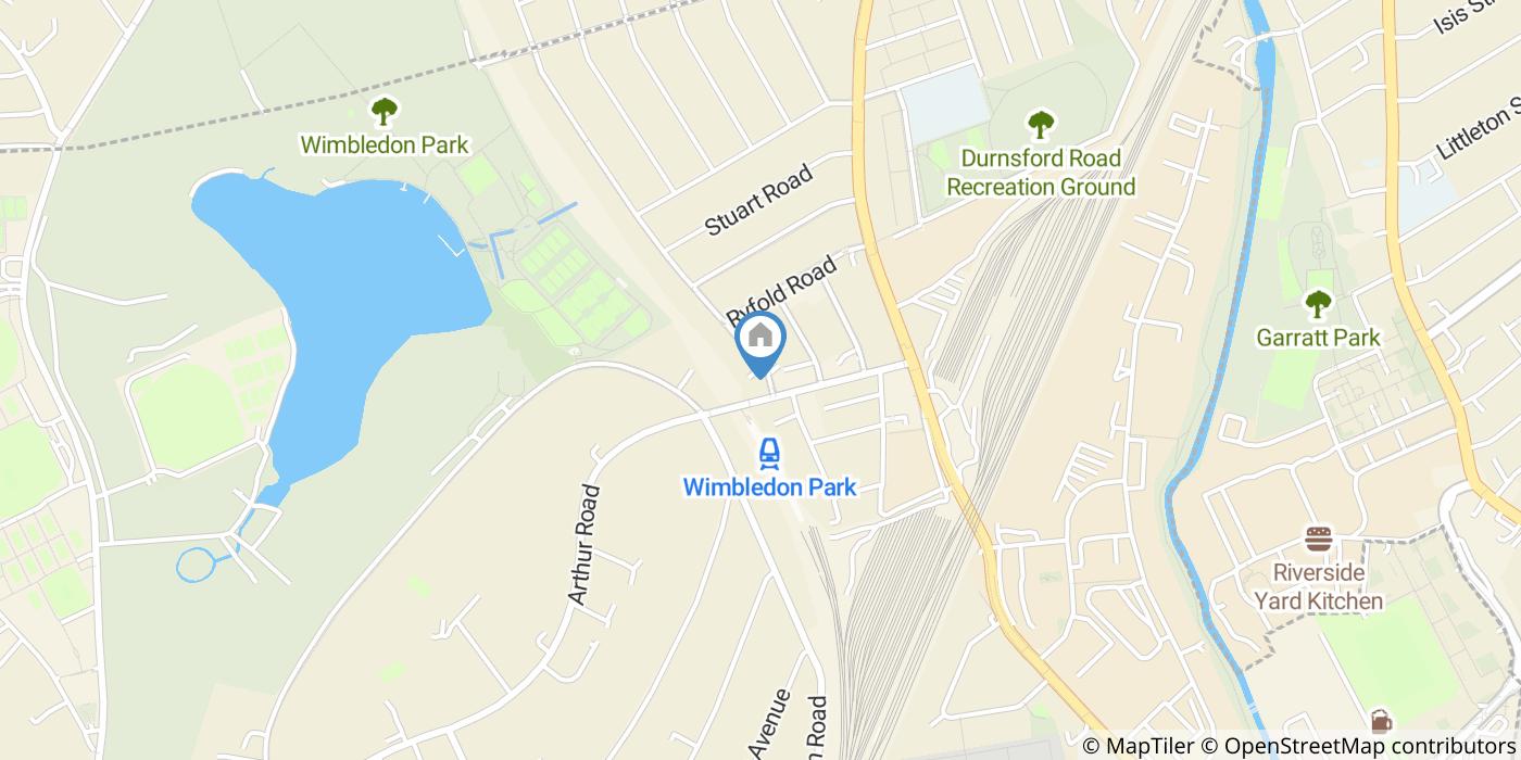 1 Bed Flat, Arthur Road, SW19