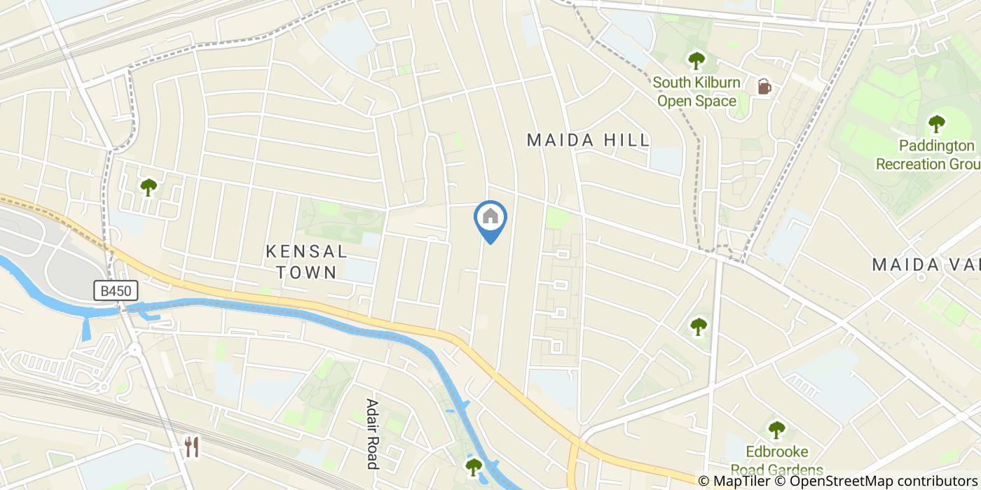 Room in a Shared House, Bravington Road, W9