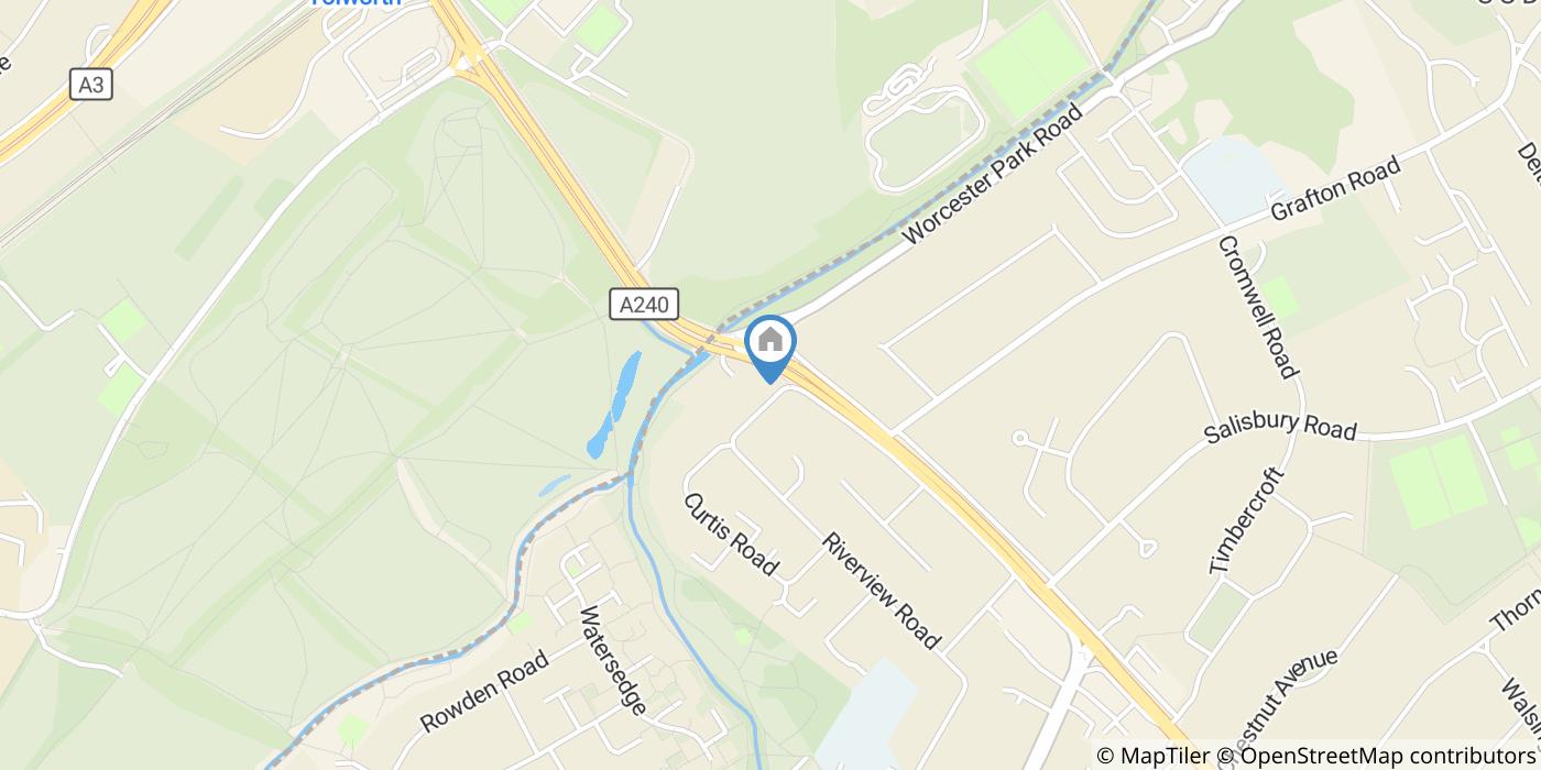 1 Bed Flat, Riverview Road, KT19