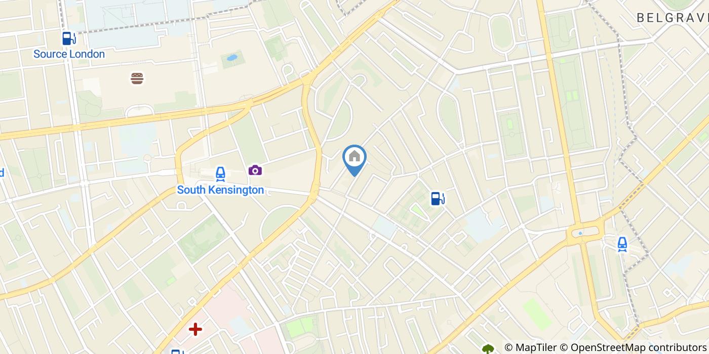 4 Bed Terraced House, Donne Place, SW3