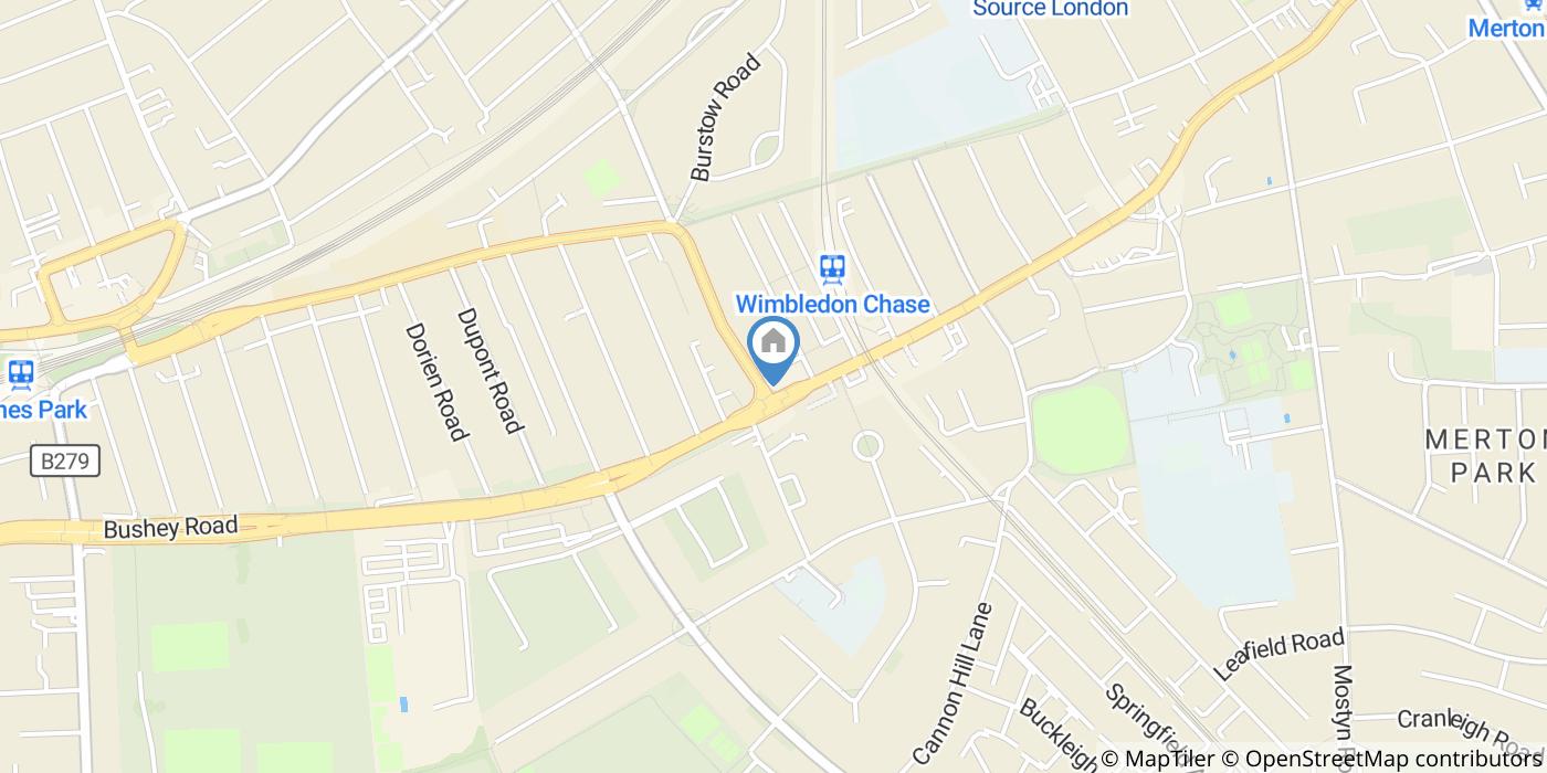 1 Bed Flat, Kingston Road, SW20