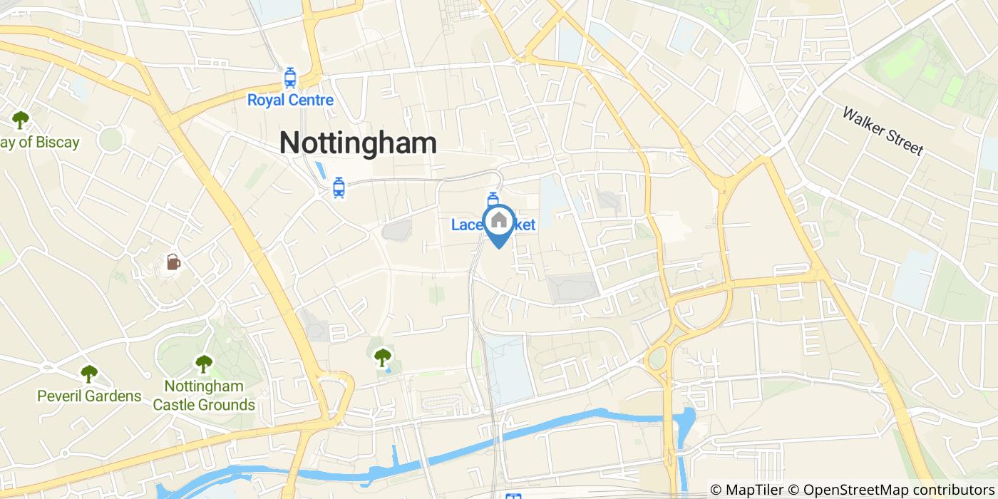 2 Bed Penthouse, Pilcher Gate, NG1